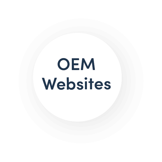 OEM websites icon 